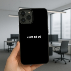 Ốp lưng Unique Case dành cho iPhone in chữ Chưa Có Bồ TYPO106 - ảnh 3