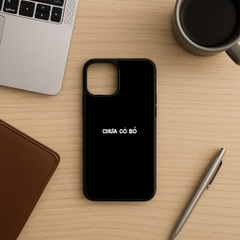 Ốp lưng Unique Case dành cho iPhone in chữ Chưa Có Bồ TYPO106 - ảnh 2