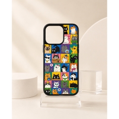 Ốp lưng Unique Case dành cho iPhone in hình Mèo Animal ANI090 - ảnh 2