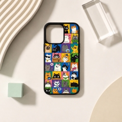 Ốp lưng Unique Case dành cho iPhone in hình Mèo Animal ANI090 - ảnh 3