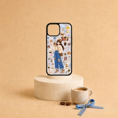 Ốp lưng Unique Case dành cho iPhone in hình Coffee Girls WOM058 - ảnh 2