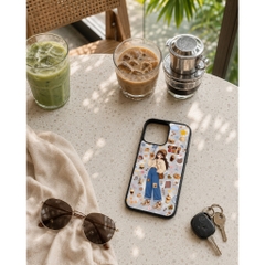 Ốp lưng Unique Case dành cho iPhone in hình Coffee Girls WOM058 - ảnh 4