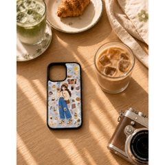 Ốp lưng Unique Case dành cho iPhone in hình Coffee Girls WOM058 - ảnh 6
