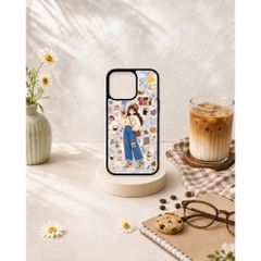 Ốp lưng Unique Case dành cho iPhone in hình Coffee Girls WOM058 - ảnh 3