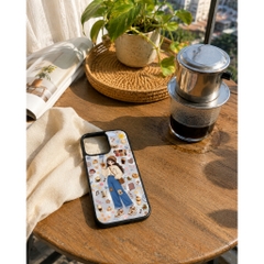 Ốp lưng Unique Case dành cho iPhone in hình Coffee Girls WOM058 - ảnh 7