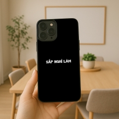 Ốp lưng Unique Case dành cho iPhone in chữ sắp nghỉ làm TYPO108 - ảnh 3