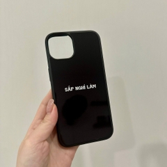 Ốp lưng Unique Case dành cho iPhone in chữ sắp nghỉ làm TYPO108 - ảnh 4