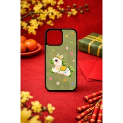 Ốp lưng Unique Case dành cho iPhone in hình ngựa lùn 2026 TẾT Collection ANI089 - nền xanh lá - ảnh 2