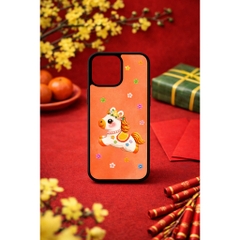 Ốp lưng Unique Case dành cho iPhone in hình ngựa phát tài TẾT 2026 ANI087 - nền cam - ảnh 2