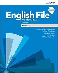 nglish File: 4th Edition Pre-Intermediate. Workbook with Key Paperback