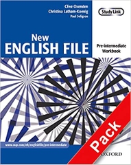 New English File Pre-Intermediate. Workbook with Key and MultiROM Pack ...