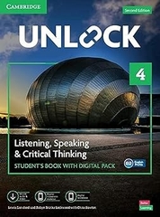 Unlock Level 4 Listening, Speaking and Critical Thinking Student's Book with Digital Pack 2nd ed. Edition