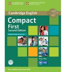Compact First Student's Book 2ed with Answers with CD-ROM