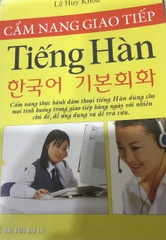 cẩm nang giao tiếp tiếng hàn