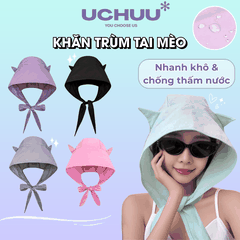 Khăn Trùm Tai Mèo