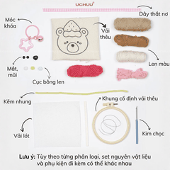 Móc Khoá Len Nổi