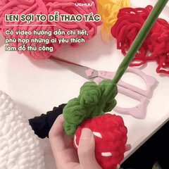 Gối Ôm Len Tròn