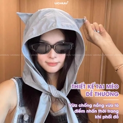 Khăn Trùm Tai Mèo