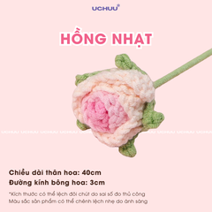 Búp Hoa Hồng Len