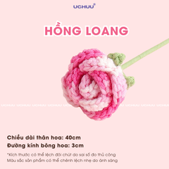 Búp Hoa Hồng Len