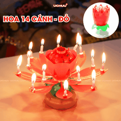 Nến Sinh Nhật Hoa Sen