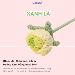 Búp Hoa Hồng Len