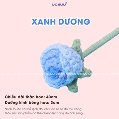Búp Hoa Hồng Len