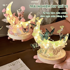 Đèn Trăng Bướm DIY