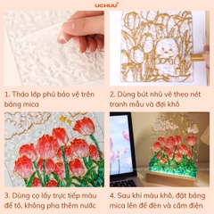 Đèn Tranh Vẽ Decor