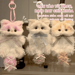 Set Móc Khoá Mèo Bông