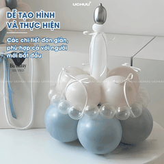 Bánh Kem Bong Bóng DIY