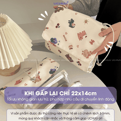 Túi Đựng Mỹ Phẩm 4 Trong 1