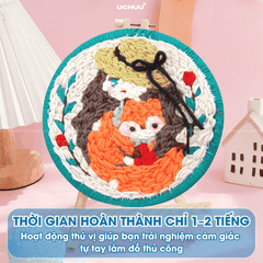 Tranh Thêu Len Nổi