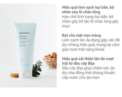 Sữa Rửa Mặt Innisfree Bija Trouble Facial Foam 150ml