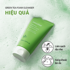 Sữa Rửa Mặt Trà Xanh Innisfree Green Tea Foam Cleanser 150ml