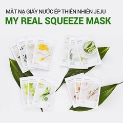 Mặt Nạ Giấy nước ép thiên nhiên Innisfree My Real Squeeze Mask 20ml