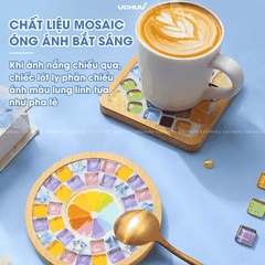 Lót Ly Khảm Đá Mosaic