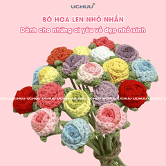 Búp Hoa Hồng Len