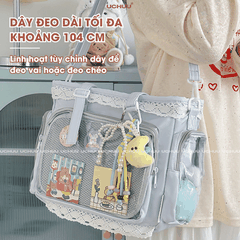 Túi Vải Viền Ren