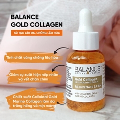 Serum Dưỡng Da Ngăn Ngừa Lão Hoá Balance Gold Collagen Rejuvenating 30ml