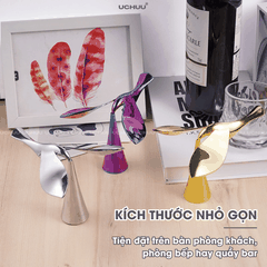 Chim Sắt Mở Nắp