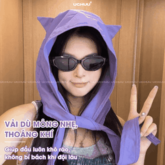Khăn Trùm Tai Mèo