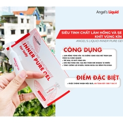 [CHE TÊN] Tinh Chất Làm Hồng Se Khít Vùng Kín Angel Liquid Glutathione+Nia Inner Pure Gel - Khongcoson