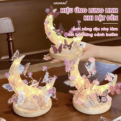 Đèn Trăng Bướm DIY