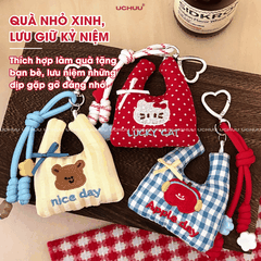 Móc Khóa Túi Vải