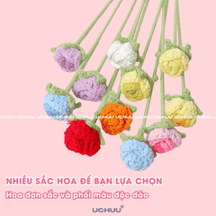 Búp Hoa Hồng Len
