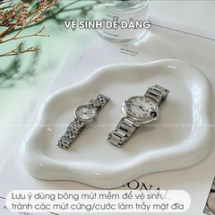 Khay Sứ Viền Dày