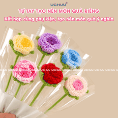 Búp Hoa Hồng Len