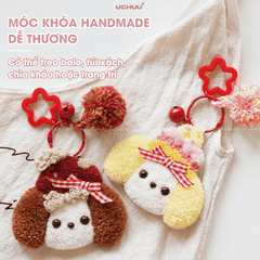 Móc Khoá Len Nổi