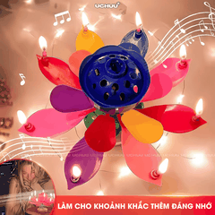 Nến Sinh Nhật Hoa Sen